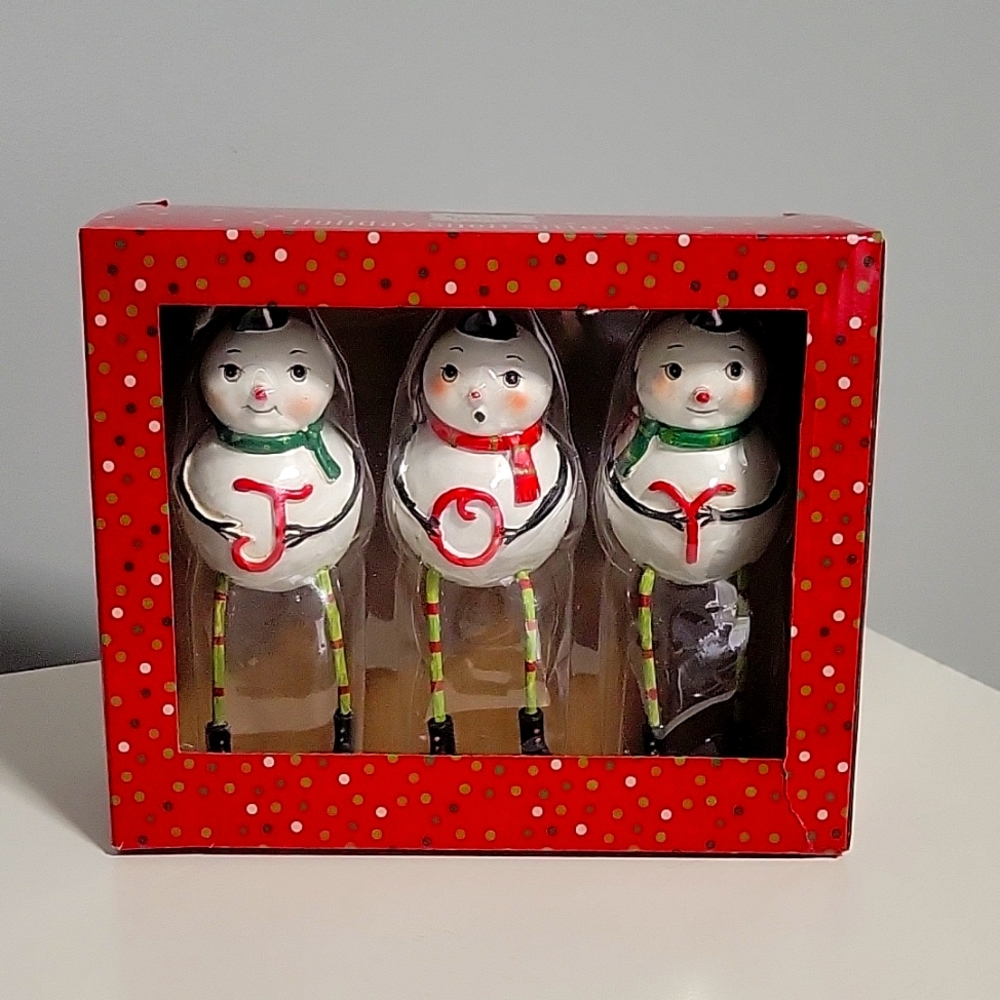 Holiday shelf sitter set nib